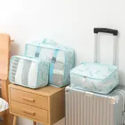 6Pcs Spring Travel Storage Bags Set Portable Tidy Suitcase Organizer Clothes Packing