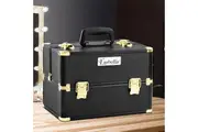 Embellir Portable Makeup Case Beauty Case Aluminium Locks Storage Organiser