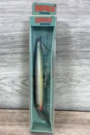 Rapala Uppoava Sinking Hopea Silver Fishing Lure 13cm New In Box Magnum Wobbler