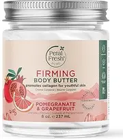 (8 Fluid Ounce (Pack of 6), Pomegranate & Grapefruit) - Petal Fresh Body Butter, Pomegranate & Grapefruit, 8 Fluid Ounce
