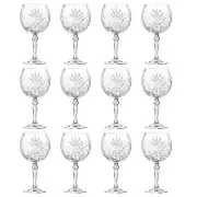 12x RCR Crystal 650ml Melodia Gin Glasses Wine Vodka Tonic Cocktail Glass Set