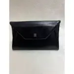 GIVENCHY CLUTCH HANDBAG CLUTCH BAG BLACK LEATHER 日本直送 二手