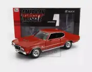 1:18 AUTOWORLD Buick Gs Stage 1 Hard-Top 1972 Orange AMM1327-06 Model
