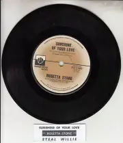ROSETTA STONE Sunshine Of Your Love 7" 45 record NEW RARE! + juke box strip