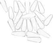 VICASKY Diy Manicure Tool Accessories 20pcs Nail Polish Display Stand Glass Crystal
