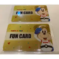 在飛比找蝦皮購物優惠-全新 湯姆熊 FUN CARD （彩票集點卡）新版感應式 裡