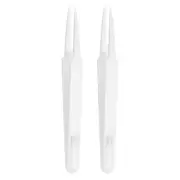 2Pcs 93303 Precision Plastic Tweezers Kit 120mm Anti-static Craft Tweezers Set