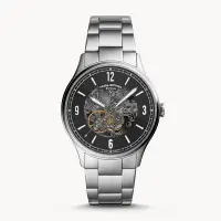 在飛比找Yahoo奇摩購物中心優惠-Fossil黑色錶盤男士手錶-ME3180