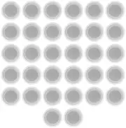 32) Rockville CCL5T White 70V 5" Commercial Ceiling Speakers 4 Restaurant/Office