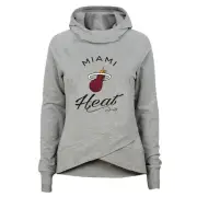 Outerstuff NBA Youth Girls (7-16) Miami Heat The Bridge Funnel Neck Hoodie