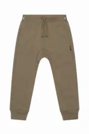 Bonds Kids Size 00 3-6mnth Boys Girls Fleece Logo Trackie Track Pants Khaki