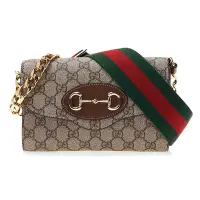 在飛比找Yahoo奇摩購物中心優惠-【GUCCI 古馳】724713 經典1955 Horseb