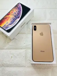 在飛比找Yahoo!奇摩拍賣優惠-(貳）蘋果二手 iPhone XS Max 256G 金色 