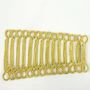 Perial Co Metallic Chain Patterned Vintage Looking Applique Sold by the Piece