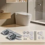 Easy and Installation with Chrome Toilet Base Soft Close Hinges Spare Parts