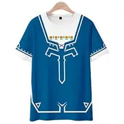 The Legend of Zelda Link Zelda T-shirt Anime Cartoon Anime Harajuku Graphic Kawaii For Couple's Men's Women's Adults' Back To School 3D Print