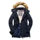 跩狗嚴選 極度乾燥 Superdry Tall Parka 防風進階超細纖維 加厚毛絨 深藍 長版 風衣 外套 N3B 大衣 雙排拉鍊