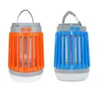 Solar Bug Zapper Bugs Mosquito Killer UV LED Light Electronic Mosquito Zapper Ho