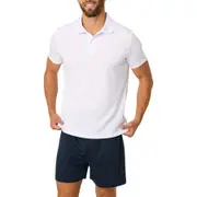 Circuit Men's Active Polo Shirt - White