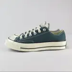 CONVERSE ALL STAR 1970 低筒帆布鞋 男女款 166824C 藍綠 10812