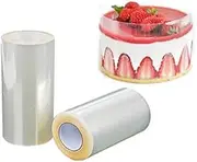 1 Roll Transparent Cake Collar Mousse Surrounding Edge Kitchen Cake Chocolate Candy Baking Surround Film Lining Rings Molds Cake Decorating