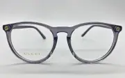 New Gucci GG0027 OA 003 Women's Optical Glasses. 52_19-145. Clear Blue frame.