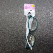Foster Grant E-Z Reader Fashion +1.25 Gwennie Green Reading Glasses