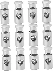 Yardwe 12Pcs Barbecue Skewer Nonskid Clip Buckles Durable Wire Fixing Rings for Secure Grilling Essential BBQ Supplies for Safe Cooking
