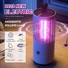 Electric Mosquito Killer Lamp Insect Catcher Fly Bug Zapper Trap LED UV Mozzie ☪
