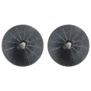 High Efficiency Kitchen Range Hood Filters Activated Carbon Pack of Two