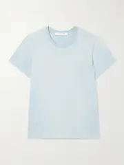 [SLVRLAKE] SLVRLAKE - Boy Cotton-jersey T-shirt - Blue - small small Blue