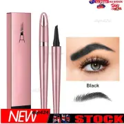 Eyebrow Pen Microblading Tattoo Waterproof Fork Tip 3D Makeup Ink 4 Fork Pens⇧
