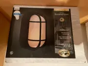 Hampton Bays Outdoor Bulkhead Light White new