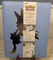 Ultra PRO Elite Series Lucario 9 Pocket Zippered Binder for Pokémon TCG