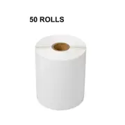 50ROLLS 4X6 Direct Thermal Address Labels 250P/R For Zebra LP 2844 ZP450 GX430t