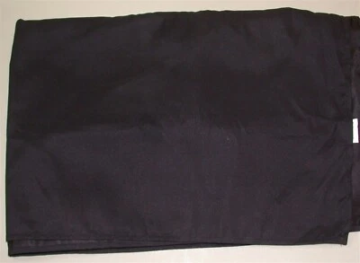 (1) Mainstay Twin Bedskirt ~ Rich Black ~ 14" Drop **NEW**