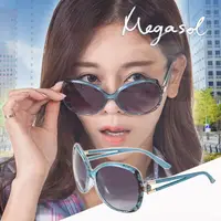 在飛比找momo購物網優惠-【MEGASOL】寶麗萊UV400偏光太陽眼鏡(高貴氣質花紋