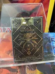 The Witcher Playing Cards Deck LIMITED EDITION GOLD Foil Box #/1000 Triss Geralt