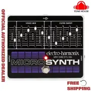 Electro-Harmonix Micro Synthesizer Analog Guitar Microsynth Pedal – New