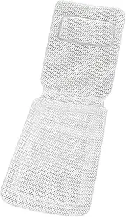 Ｂｅｓｇａ Bathtub Mat Bath Mat for Tub Full Body Rest Bath Pillow Extra Large Anti Slip Bathtub Cushion Mat for Adult SPA Elderly Kids