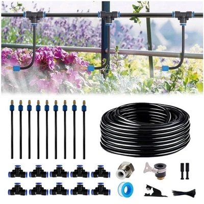 degree adjustable copper sprayer atomizing system,5/8mm(ID/OD) trubing Wateri...