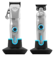 Gamma+ Cyborg Cordless Hair Clipper & Trimmer Set (GP401S/GP604M) - BRAND NEW