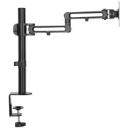 Brateck Articulating Aluminum Single Monitor Arm Fit Most 17-32" Screens up to 8kg