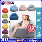Extra Large Bean Bag Chair Sofa Cover Indoor Lazy Lounger Adult Kid No Filling