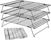 Bread Cooling Rack | Pizza Drying Tray - Stackable Cooling Racks for Cooking and Baking, for Kitchen Home Commercial Use