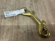 Baron MFG Double End Round Bolt Snap Hook 161B Bronze W.L.L. 74LBS