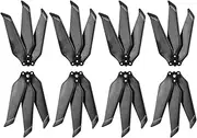 4 Pairs Carbon Fiber Propeller 3 Blade 8743F Folding Blade Props Replacement Prop Parts, for Mavic 2 Pro Zoom Drone Drone Wing Blade