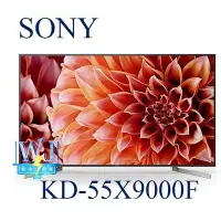 在飛比找Yahoo!奇摩拍賣優惠-【暐竣電器】SONY新力KD-55X9000F 55型 液晶