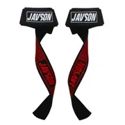 Weight Lifting Straps Neoprene Padded Cotton Lifting Straps with Gel Grip for Weightlifting Deadlift Bodybuilding by Javson