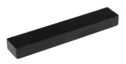 Graph Tech PT-4025-00 Black TUSQ XL Nut Slab - 1/4" Wide (5-pack) Bundle